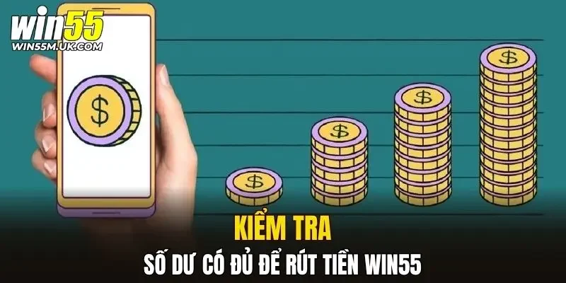 Kiểm tra số dư có đủ để rút tiền WIN55 Kiểm tra số dư có đủ để rút tiền WIN55