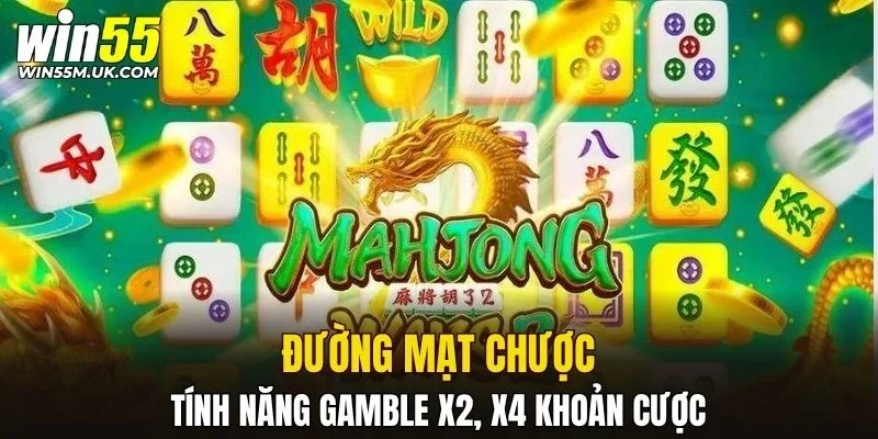 Tính năng Gamble x2, x4 khoản cược Tính năng Gamble x2, x4 khoản cược